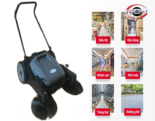 Phạm vi ứng dụng của xe quét rác Supper Clean