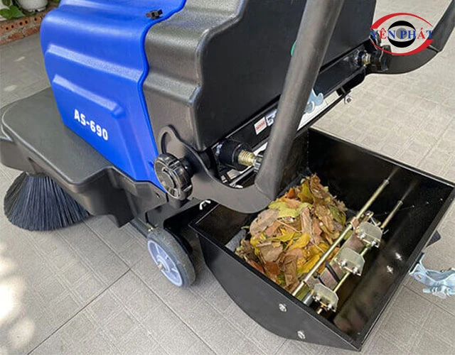 xe quét rác Supper Clean gom rác nhanh