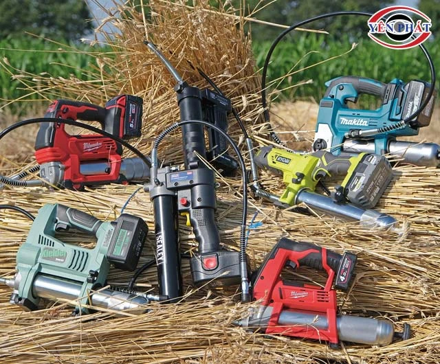 Các loại máy bơm mỡ bò bằng pin