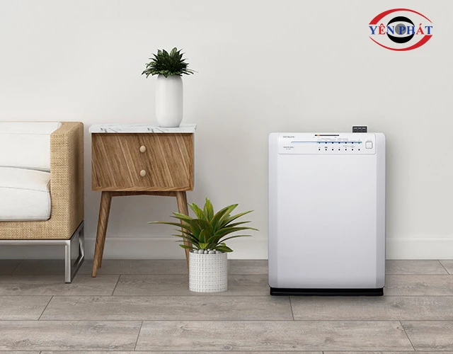 Máy lọc khí Hitachi tối giản