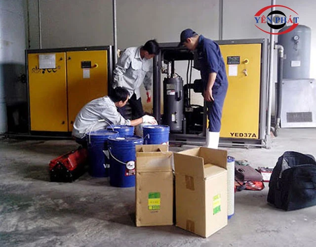 Chọn đúng dầu cho máy nén khí trục vít