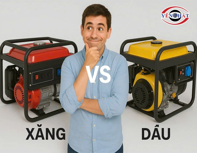 Chọn máy chạy dầu Diesel hay chạy xăng