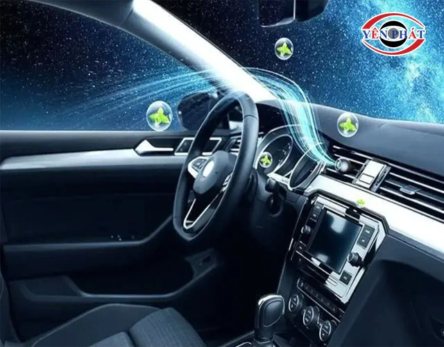 máy khử mùi oto tạo cảm giác thư giãn