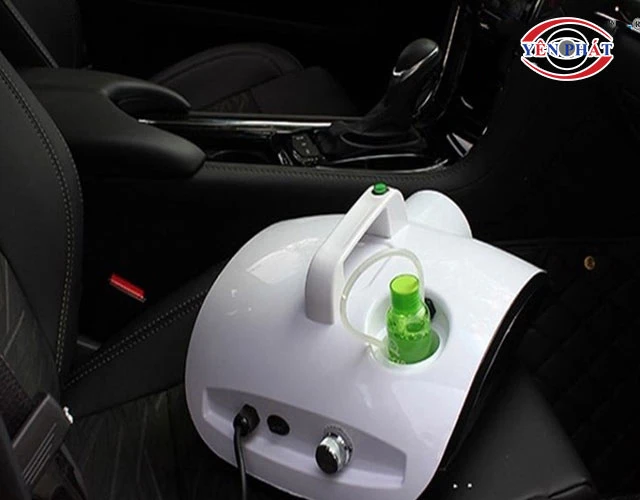 vệ sinh máy khử mùi oto