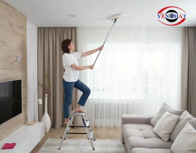 Tìm nguyên nhân gây thấm để vệ sinh trần thạch cao hiệu quả cao