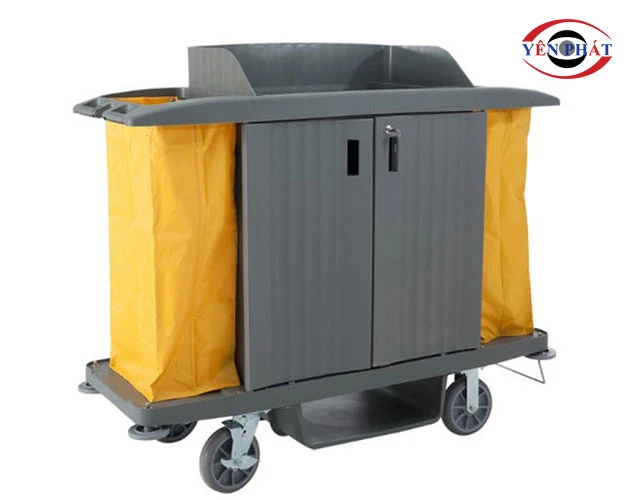 Xe trolley dọn buồng phòng