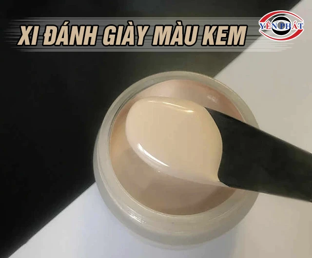 Xi đánh giày màu kem là gì