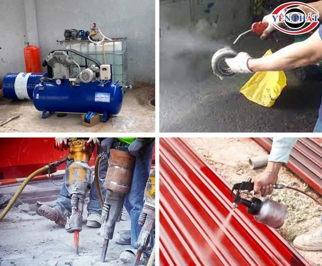 Ứng dụng máy nén khí 20HP 