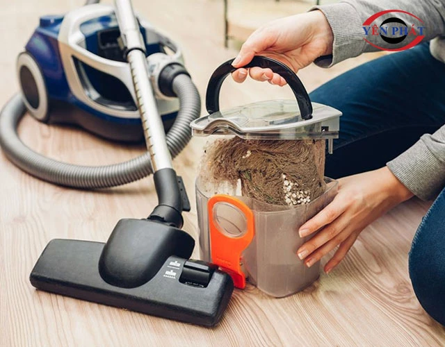 Công suất hút bị giảm hoặc máy hút yếu