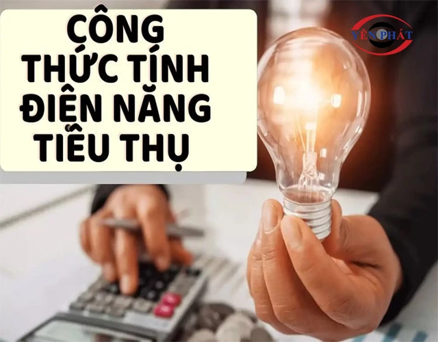 Công thức tính điện năng tiêu thụ (kWh)