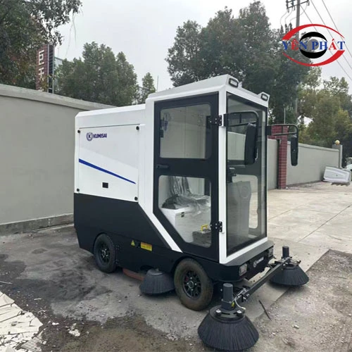 Xe quét rác ngồi lái Kumisai KMS - 240L 5