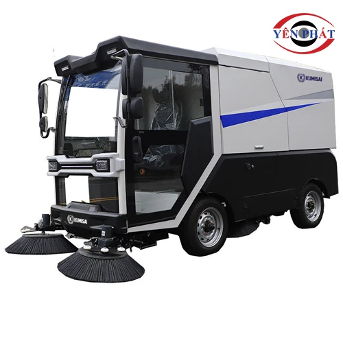 Xe quét rác ngồi lái Kumisai KMS - 1000L