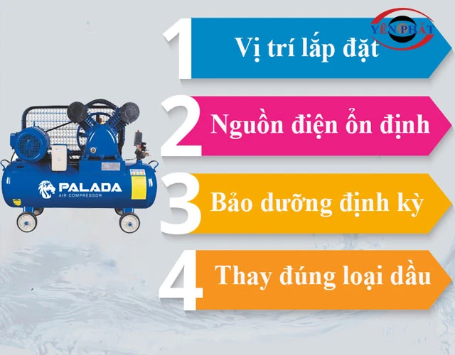 Những lưu ý quan trọng để sử dụng Palada PA-200500 bền lâu