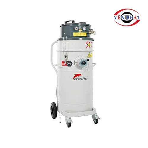 Máy hút bụi chống cháy nổ dùng khí nén Delfin 802 WD AIREX 1/3D