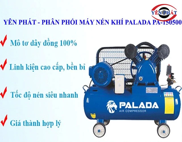 Săn máy nén khí Palada PA-150500 chuẩn xưởng tại Yên Phát