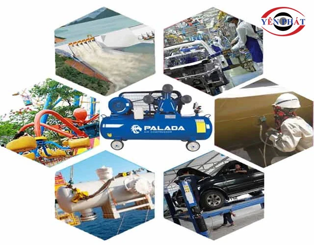 Máy nén khí Palada PA-150500 được dùng ở đâu?