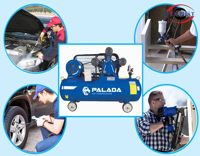 Máy nén khí Palada PA-200500 được ứng dụng thế nào?