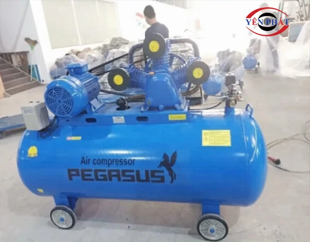 Bình chứa Máy nén khí dây đai Pegasus TM-W-0.36/8-330L (380V)