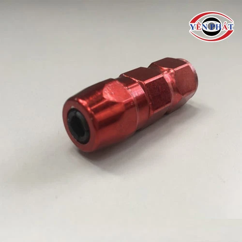 Vú bơm mỡ miệng phẳng chống cháy nổ (đỏ) DI 2