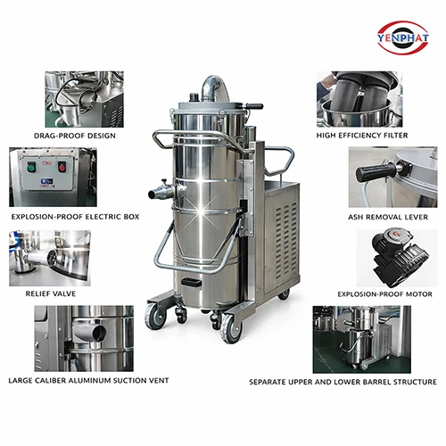 Máy hút bụi phòng nổ EMD5510 (120L) 2