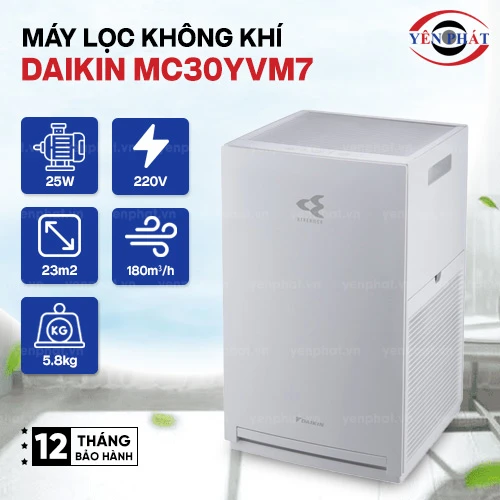 Máy lọc không khí Daikin MC30YVM7 2