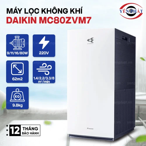 Máy lọc không khí Daikin MC80ZVM7 2
