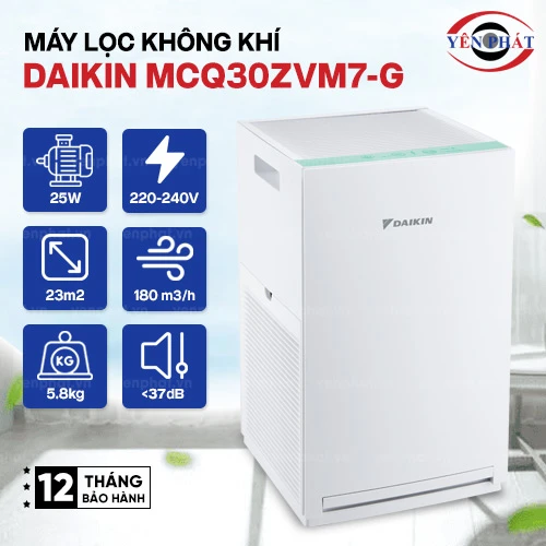 Máy lọc không khí Daikin MCQ30ZVM7-G 2