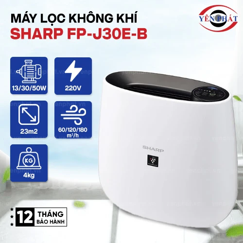 Máy lọc không khí Sharp FP-J30E-B 2