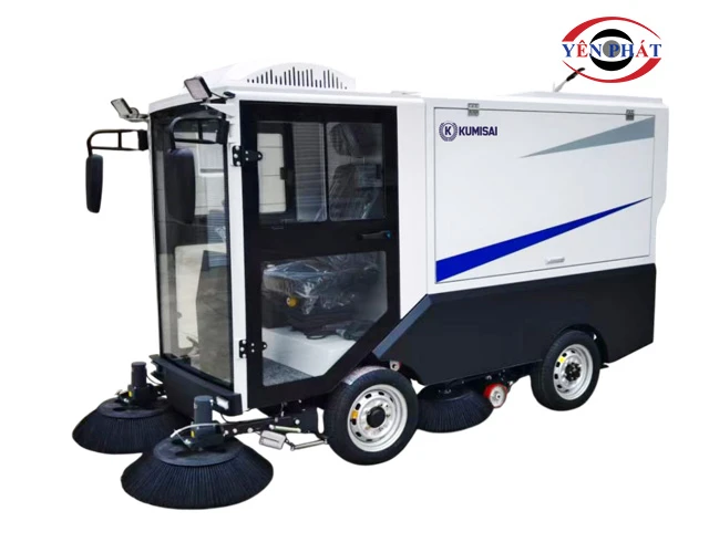 Xe quét rác ngồi lái Kumisai KMS - 155L