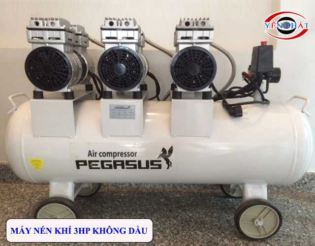 Máy nén khí 3HP không dầu (Giảm âm)