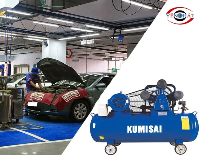 máy nén khí 4HP trong sữa chữa