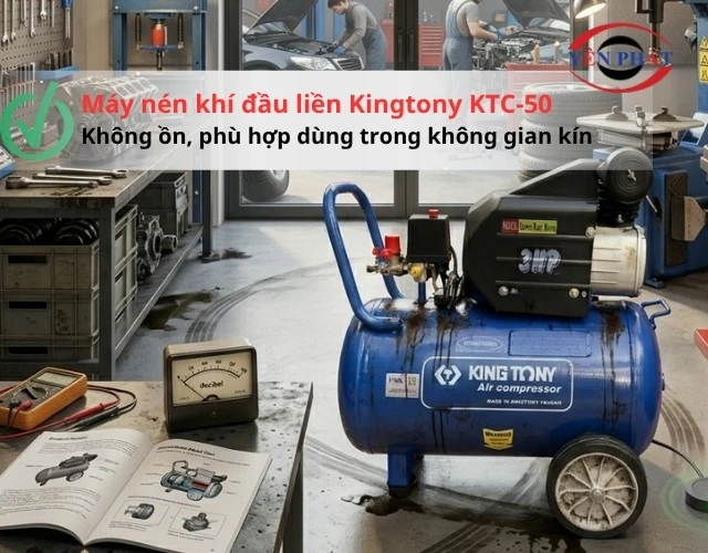 Kingtony KTC-50 vận hành êm ái trong không gian kín