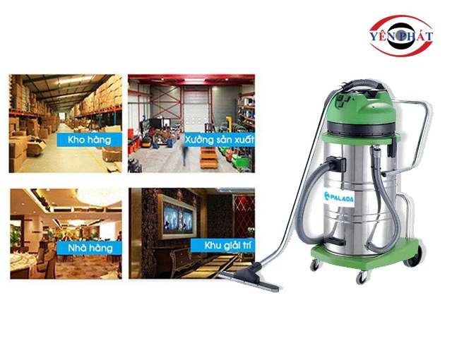 ứng dụng thực tế của máy hút bụi Palada PD 803