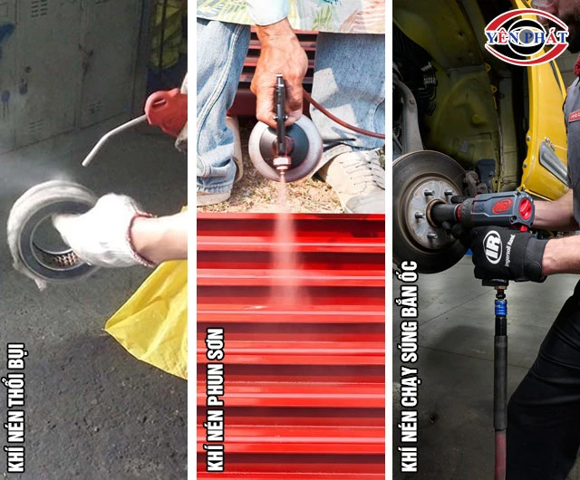 Ứng dụng máy nén khí Pegasus TM-V-0.17/8-70L