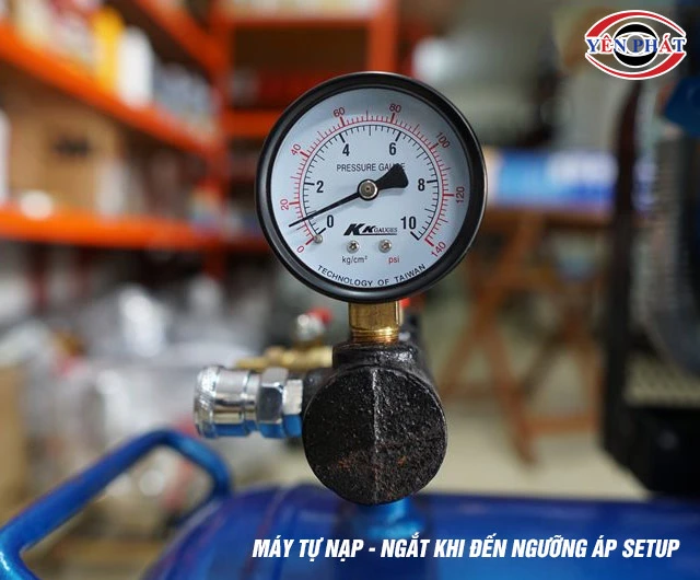 Đồng hồ máy nén khí piston KingTony KTC-103V