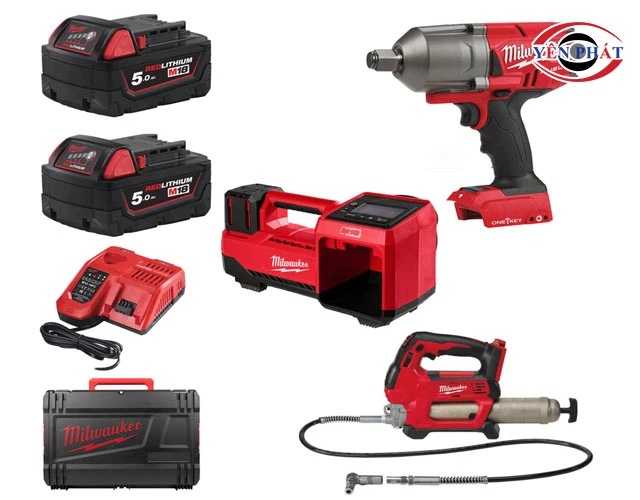 Top 3+ Máy bơm mỡ Milwaukee: Nhẹ, Linh hoạt, Dễ thao tác