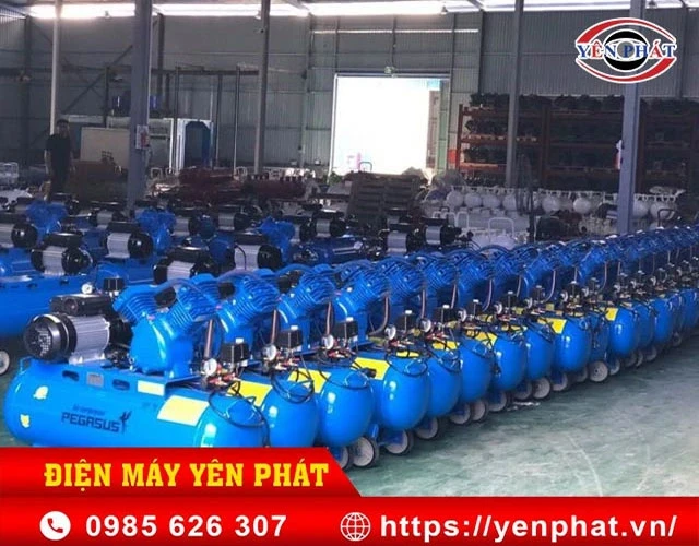 Nhà phân phối máy nén khí dây đai chính hãng