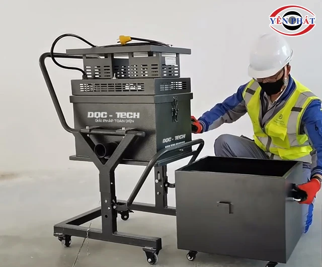 Thùng chứa máy hút bụi công nghiệp DQC - Tech F65L HEPA