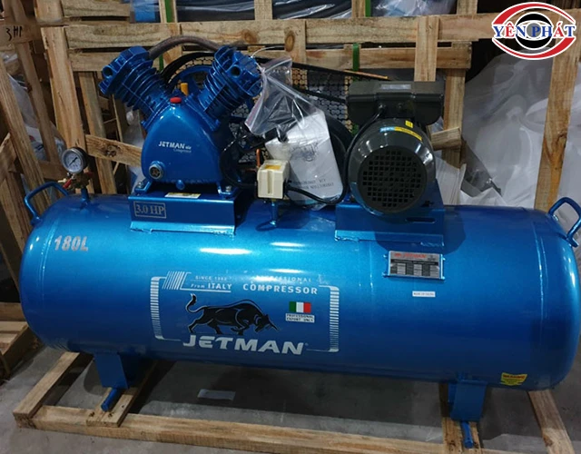 cách tăng độ bền máy nén khí Jetman 180 lít 3hp PK-30180