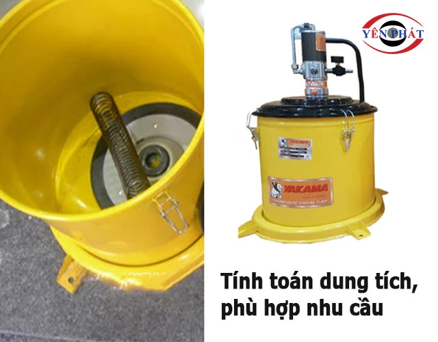 chọn mua máy bơm mỡ Yakama