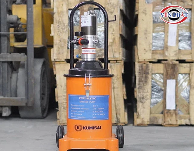 Máy bơm mỡ khí nén 12 lít