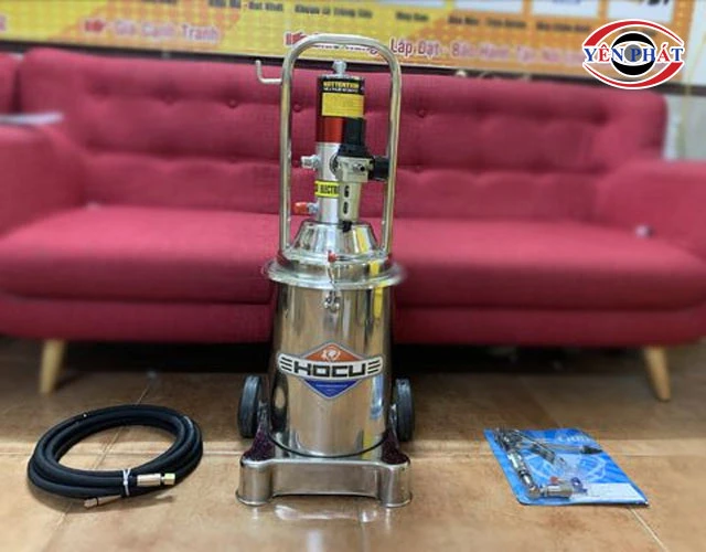 Máy bơm mỡ khí nén Kocu US-8 (Inox)