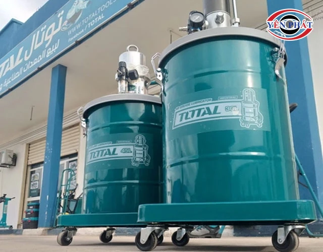 Máy bơm mỡ dùng hơi Total THT118452