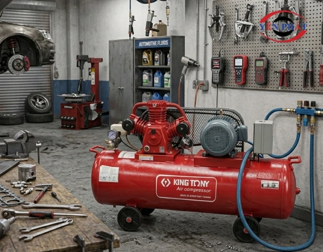 KingTony KTC-250W được ứng dụng phổ biến tại nhiều gara