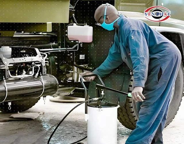 Đảm bảo chất lượng mỡ bơm ra