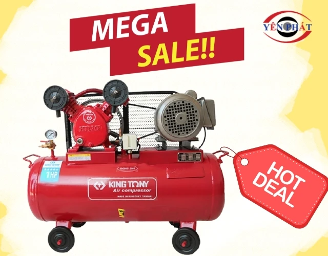 Mua máy nén khí Kingtony KTC-90V chính hãng tại Yên Phát