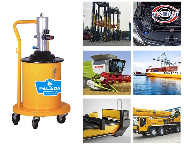 Ứng dụng thực tế của máy bơm mỡ 12 lít