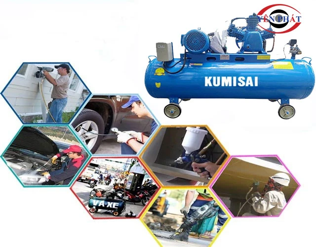 Ứng dụng Máy nén khí Kumisai KMS-75200
