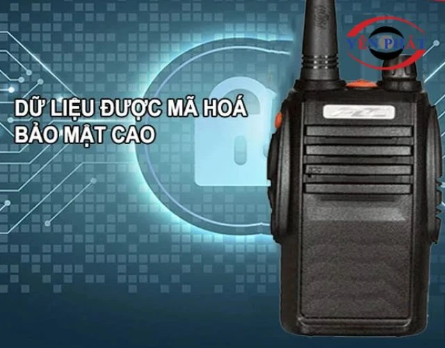 Bộ đàm FDC đảm bảo sự bảo mật cao