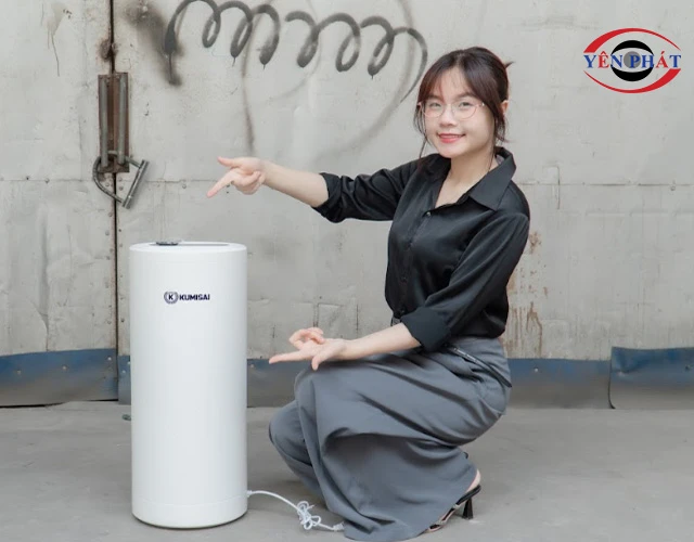 Các bước vận hành Máy lọc không khí Kumisai KMS D52